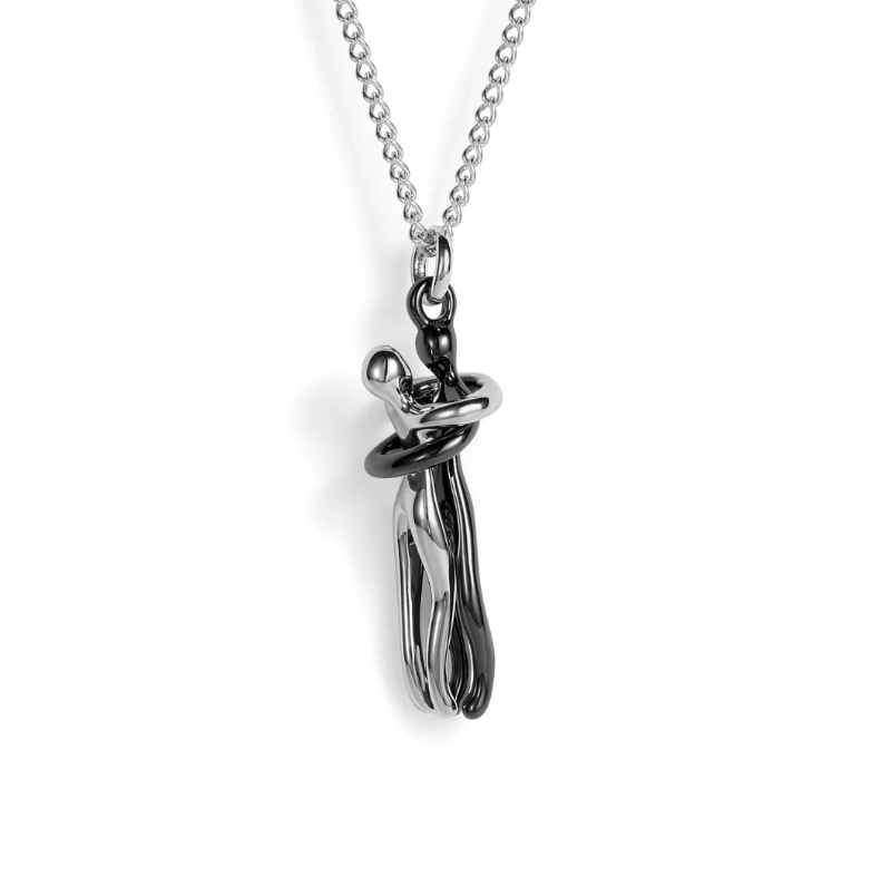Coffret OursHug avec collier étreinte d'Amour