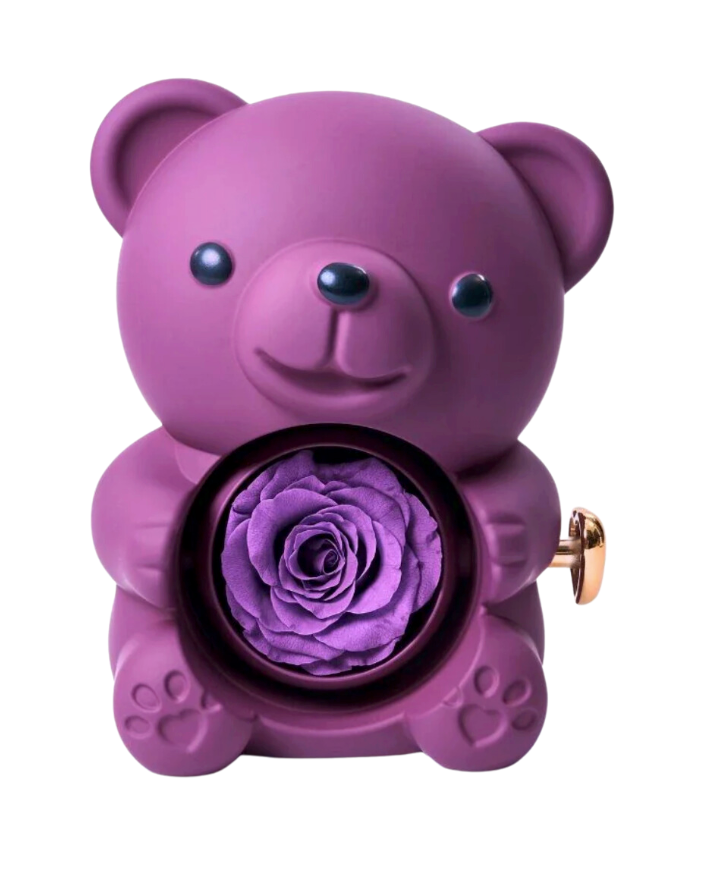 Coffret OursHug avec collier Coeur à Coeur